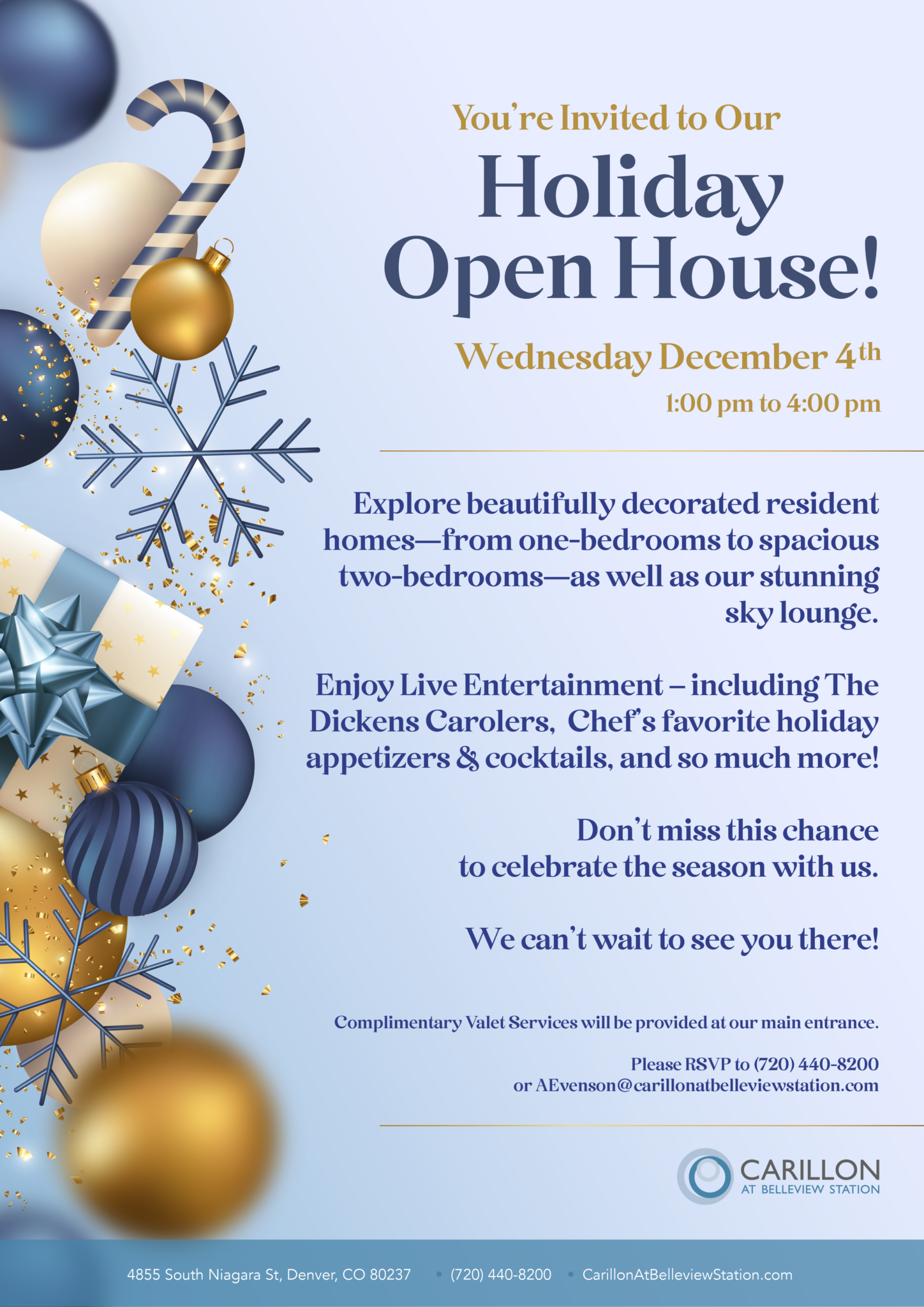 Holiday Open House! Carillon at Belleview Station